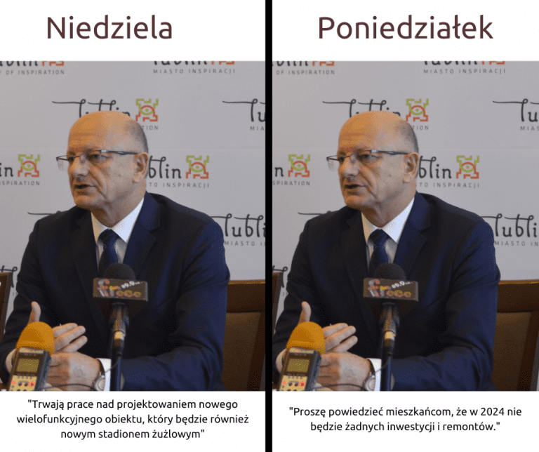 Satyra - Inwestycje w Lublinie dzień po dniu